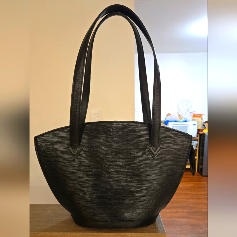 Black Leather Purse